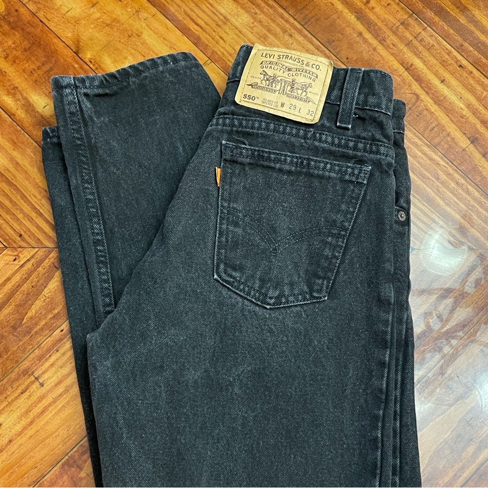 Vtg orange tab 550 Levis 29 x 32